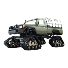 Amewi RC AMXRock RCX10BTS Crawler Lánctalpas távirányítós Terepjáró 1:10 - Khaki távirányítós modell
