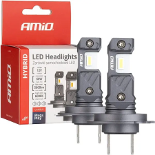 AMIO LED H7/H18, 2 × 30 W - fehér (PX26d foglalat), 2 db autóalkatrész
