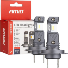 AMIO LED H7/H18 60W - bílá (patice PX26d), sada 2 ks autóalkatrész