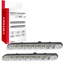 AMIO Světla pro denní svícení 10 × LED 12 / 24 V autóalkatrész