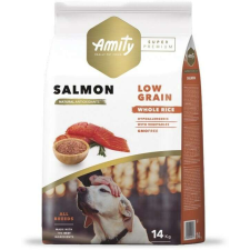 Amity Dog Adult Salmon hipoallergén kutyatáp 4kg szállítóbox, fekhely kutyáknak