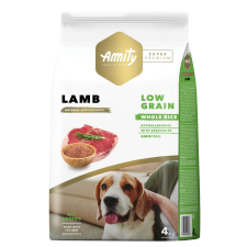 Amity Hypoallergen száraz kutyatáp Adult 4 kg Lamb / bárány (04PE040077) kutyaeledel
