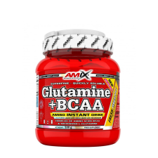 AMIX Glutamine + BCAA por (530 g, Ananász) vitamin és táplálékkiegészítő