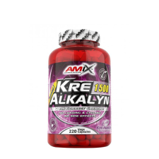 AMIX Kre-Alkalyn® - Kreatin-monohidrát (220 kapszula) vitamin és táplálékkiegészítő
