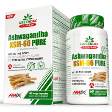  Amix Nutrition GreenDay Series ProVegan Ashwagandha KSM-66 Pure 60 caps. vitamin és táplálékkiegészítő