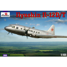  Amodel IIyushin IL-12D/T Sov.milit.transp.aircr 1:144 (AMO1444) makett