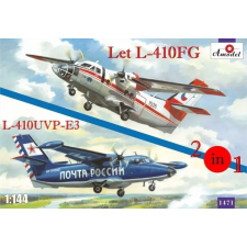  Amodel Let L-410FG & L-410UVP-3 aircraft (2kits 1:144 (AMO1471) makett