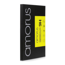 AMORUS Oppo A79 5G Edzett üveg kijelzővédő (2db) - Fekete mobiltelefon kellék