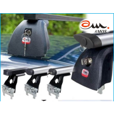 AMOS Beta102 acél zárható tetőcsomagtartó fixpontos autókhoz tetőcsomagtartó