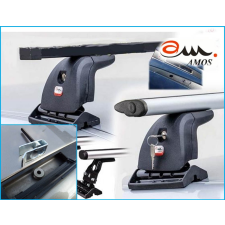 AMOS Beta107 acél zárható tetőcsomagtartó fixpontos autókhoz tetőcsomagtartó