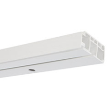 AMS AMS Műanyag mennyezeti függönysín (1 soros) fehér - 250 cm karnis, függönyrúd