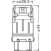 ams-OSRAM izzó ams-OSRAM 3157DYP-2BL