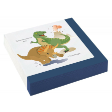 Amscan Dinoszaurusz szalvéta 20 db-os 33*33 cm papírárú, csomagoló és tárolóeszköz