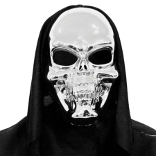 Amscan Halloween maszk, Amscan, fém koponya modell, egy méretben jelmez