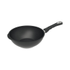 AMT Gastroguss Indukciós wok, átmérő: 260 mm, nyelével