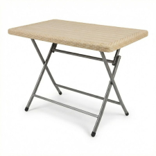  Anadolu 3D Rattan Kerti Étkezőasztal – Bézs PVC-RAT-07 kerti bútor