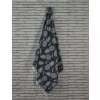  Ananas Fouta (strand törölköző) Antracitszürke