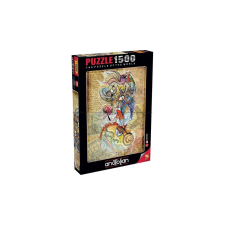 Anatolian 1500 db-os puzzle - Circassian Girl Taveling the World (4560) puzzle, kirakós