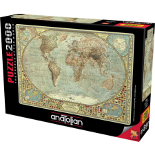 ANATOLIAN 2000 db-os puzzle - World Map (3935) puzzle, kirakós