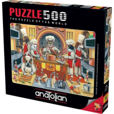 ANATOLIAN 500 db-os puzzle - Cool cat cuisine (3586) puzzle, kirakós