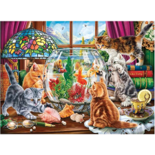 Anatolian puzzle kiscicák és akvárium 1000 darab puzzle, kirakós