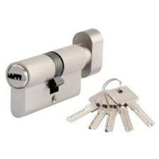  Anbo Gombos Hengerzárbetét 35/35 Szatén króm zár és alkatrészei