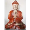 Ancient Kézműves Buddha Szobor-Üdvözlő-30cm