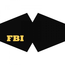 Ancient Mosható Maszk, Szájmaszk - FBI (Felnőtt) védőmaszk