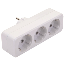 Anco 3-as földelt hálozati elosztó, fehér hosszabbító, elosztó