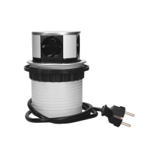 Anco Bútorba építhető rejtett 4-es elosztó, 16cm hosszabbító, elosztó