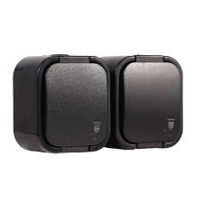 Anco Hydra+ 2-es földelt dugalj, IP54 kültéri világítás