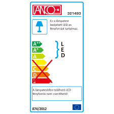 Anco ZENITH LED REFLEKTOR 10W IP54 világítás