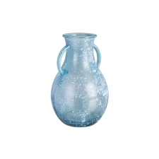Andrea Bizzotto spa ARLEEN VI kék üveg váza dekoráció