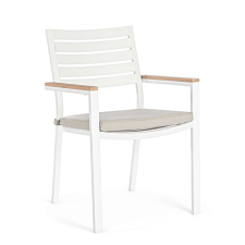 Andrea Bizzotto spa BELMAR II fehér kerti szék kerti bútor
