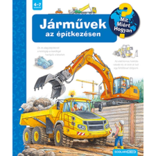 Andrea Erne Járművek az építkezésen gyermek- és ifjúsági könyv