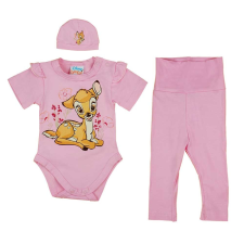 Andrea Kft. 3 részes baba szett bambi mintával 24074045056 babaruha szett