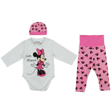Andrea Kft. 3 részes baba szett Minnie egér mintával babaruha szett