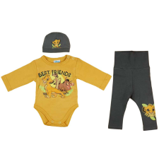 Andrea Kft. 3 részes baba szett Oroszlánkirály mintával babaruha szett