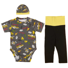 Andrea Kft. 3 részes nyári kisfiú szett Batman mintával 86 (01086)