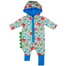 Andrea Kft. Dínós kapucnis hosszú ujjú overál 23904901092 babakabát, overál, bundazsák