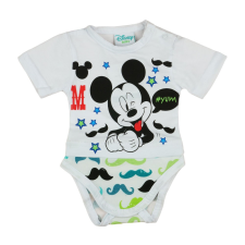 Andrea Kft. Disney Mickey rövid ujjú kombidressz Bajusz fehér kombidressz, body