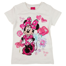 Andrea Kft. Disney Minnie szíves| virágos lányka póló babapóló, ing