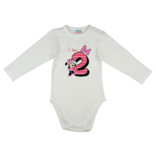 Andrea Kft. Disney Minnie szülinapos body 2 éves fehér kombidressz, body