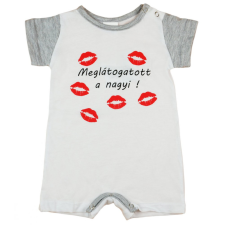 Andrea Kft. Meglátogatott a nagyi! feliratos napozó kombidressz, body