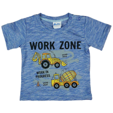 Andrea Kft. &quot;Work Zone&quot; rövid ujjú fiú póló babapóló, ing