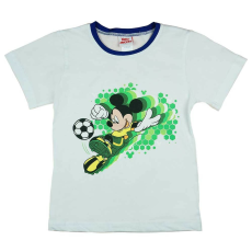 Andrea Kft. Rövid ujjú kisfiú póló focis Mickey mintával