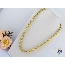  Andrej gold filled egyedi fonott szemes nyaklánc -14K nyaklánc