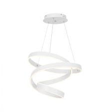  ANDROMEDA 45W LED hullámos szalagos függőlámpa fehér ML5492 Milagro fém + műanyag világítás
