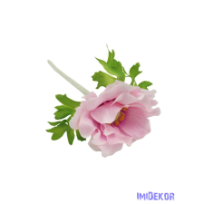  Anemone szálas selyemvirág 30cm - Rózsaszín dekorációs kellék