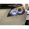  Angel Eye DRL LED Izzó (nappali menetfény) BMW 5-ös sorozat E60 E61 LCI halogén fényszóróhoz 2007-2010 - fehér vagy sárga Fehér fényű